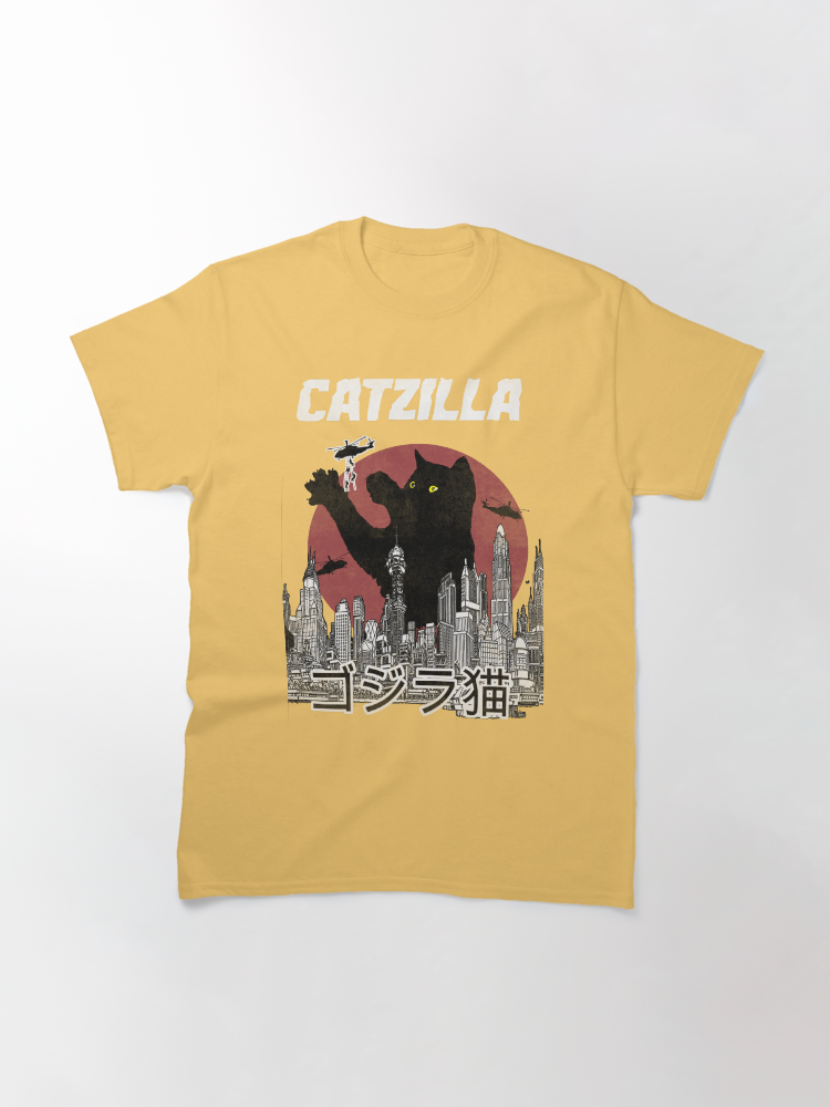 Catzilla vintage Classic T-Shirt - White Fox Boutique