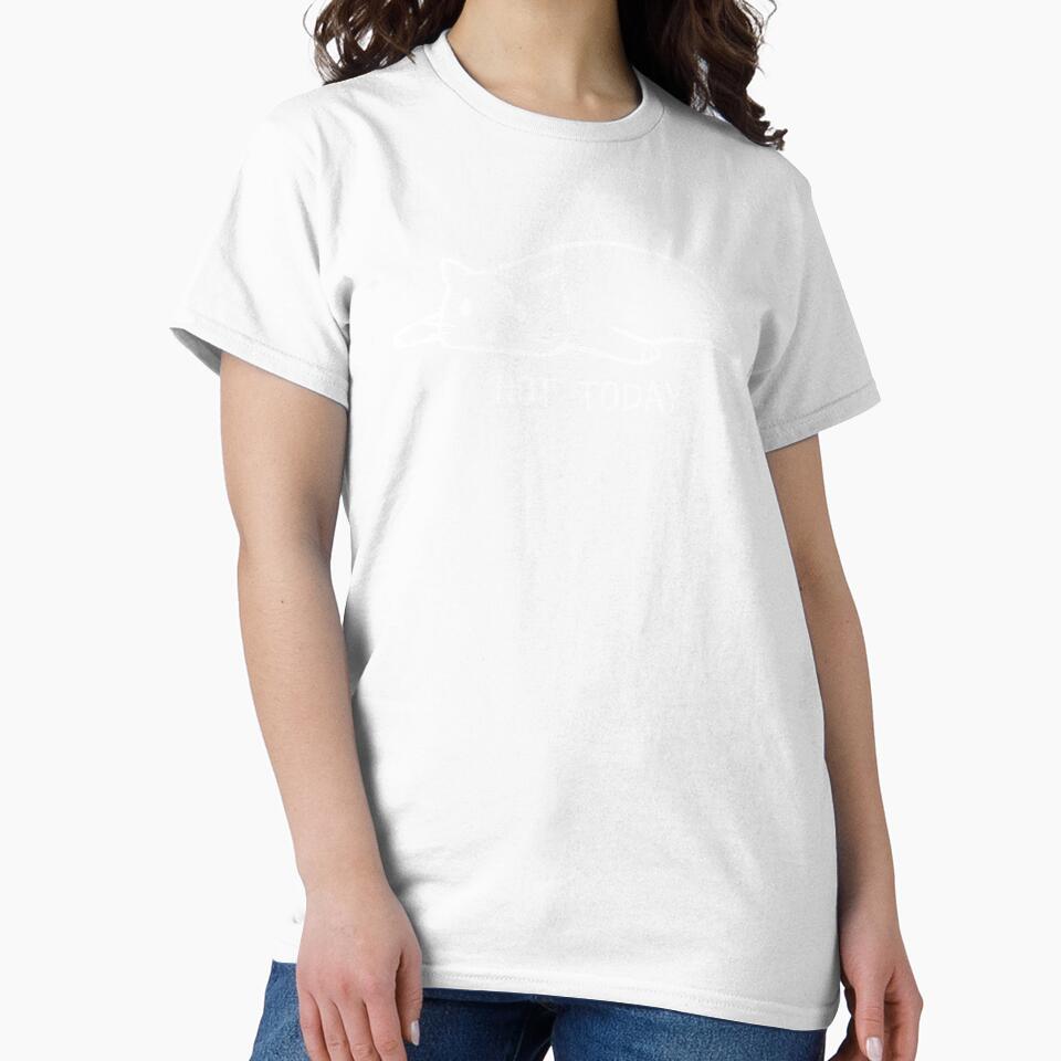 Fox Shiver™ - Not Today Classic T-Shirt - White Fox Boutique