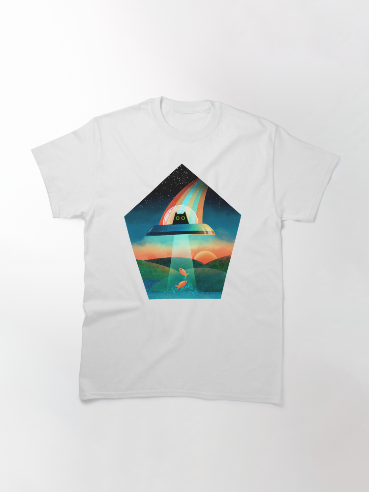 The Purrfect Alien Classic T-Shirt - White Fox Boutique