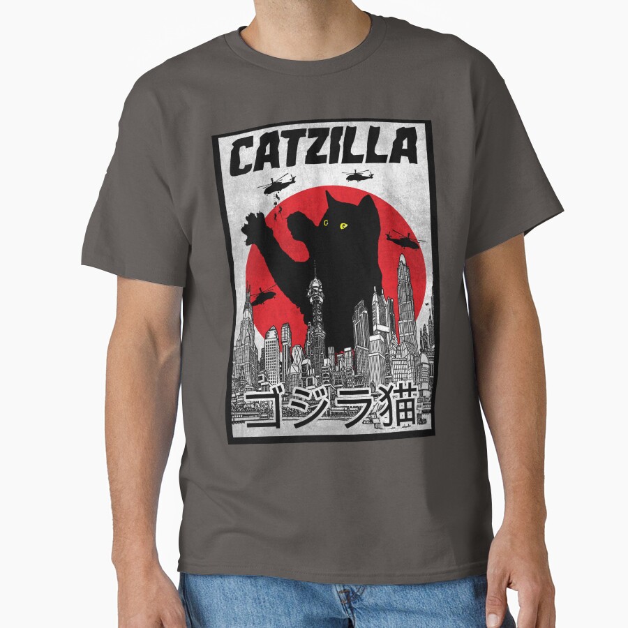 Catzilla Classic T-Shirt - White Fox Boutique
