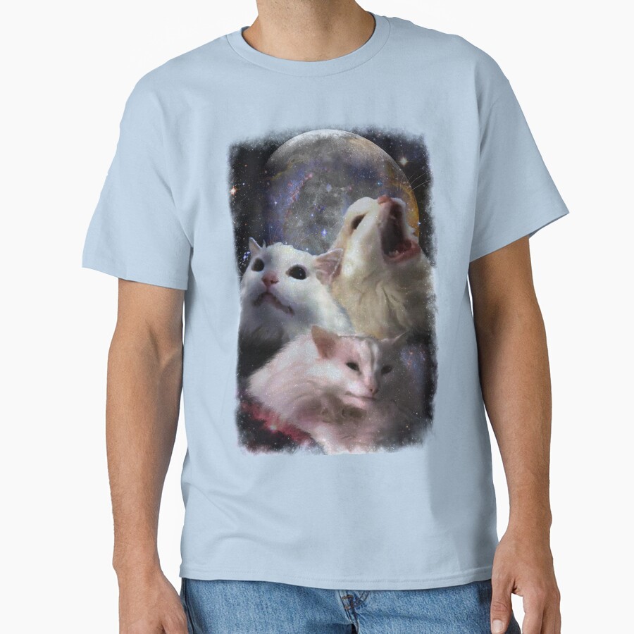Triple Thurston Moon Cats! Classic T-Shirt - White Fox Boutique