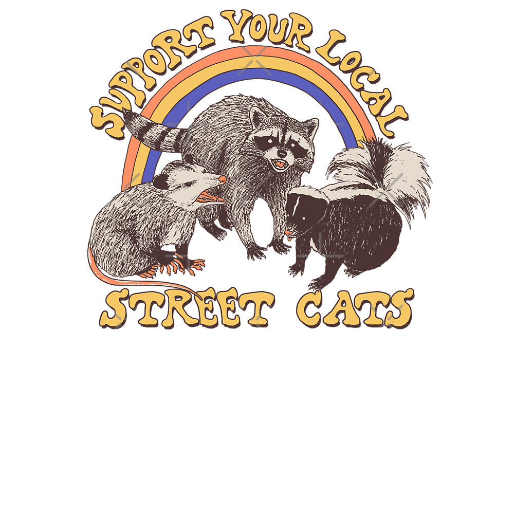 Street Cats Classic T-Shirt - White Fox Boutique