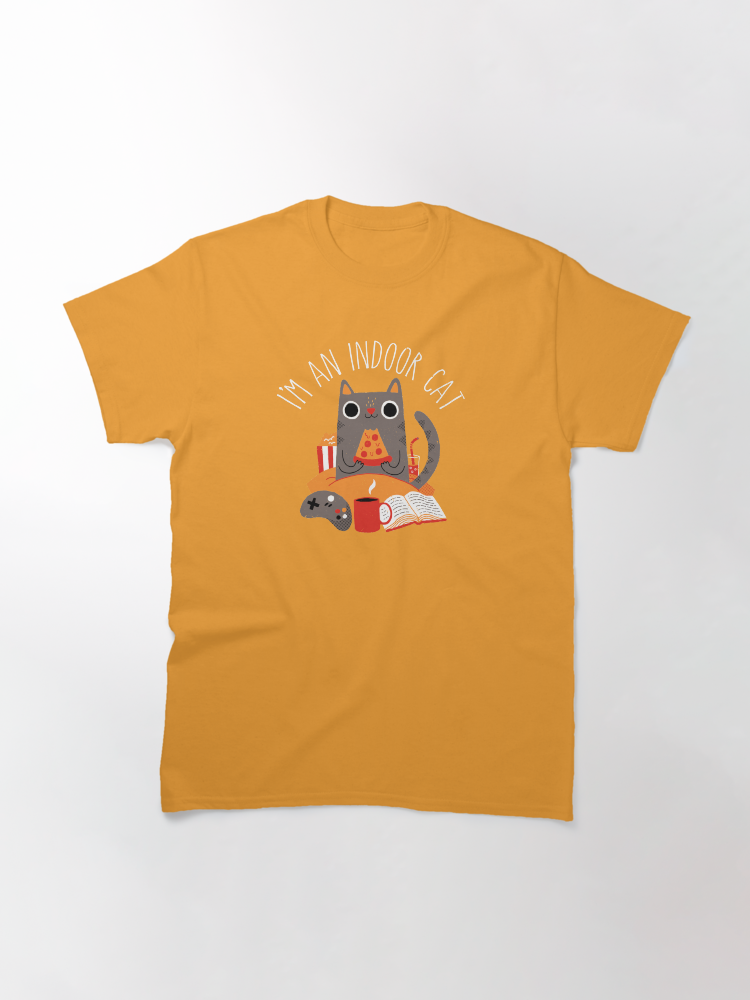 Indoor Cat Classic T-Shirt - White Fox Boutique