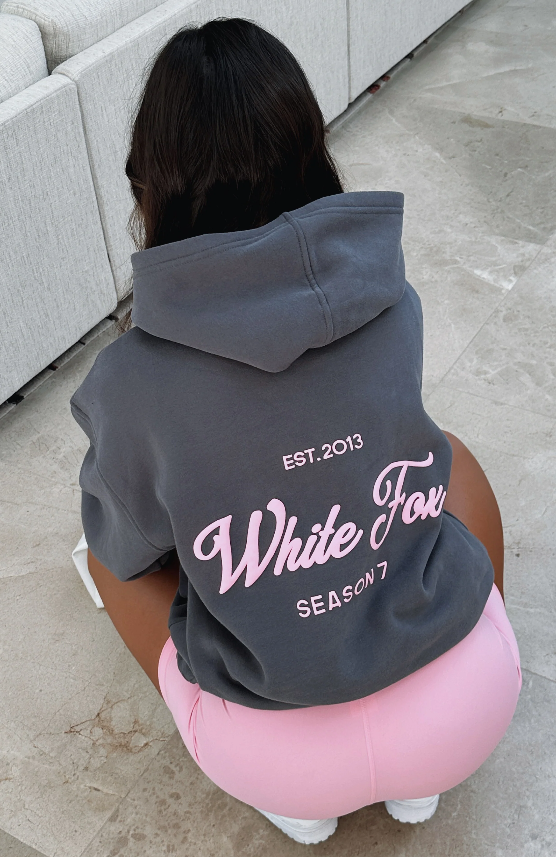 Season 7 Oversized Hoodie Monument - White Fox Boutique