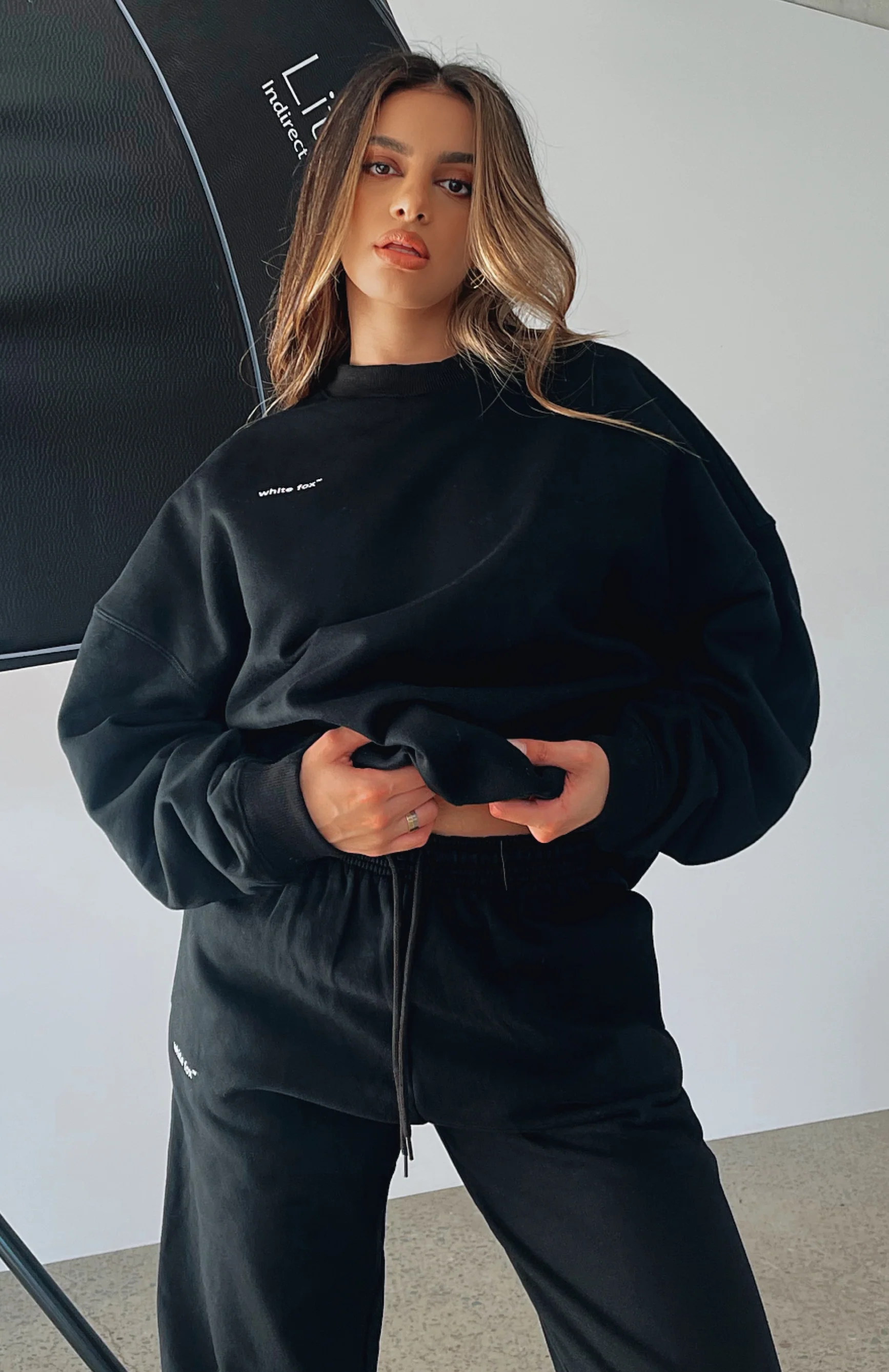 Own The Moment Sweater Black - White Fox Boutique