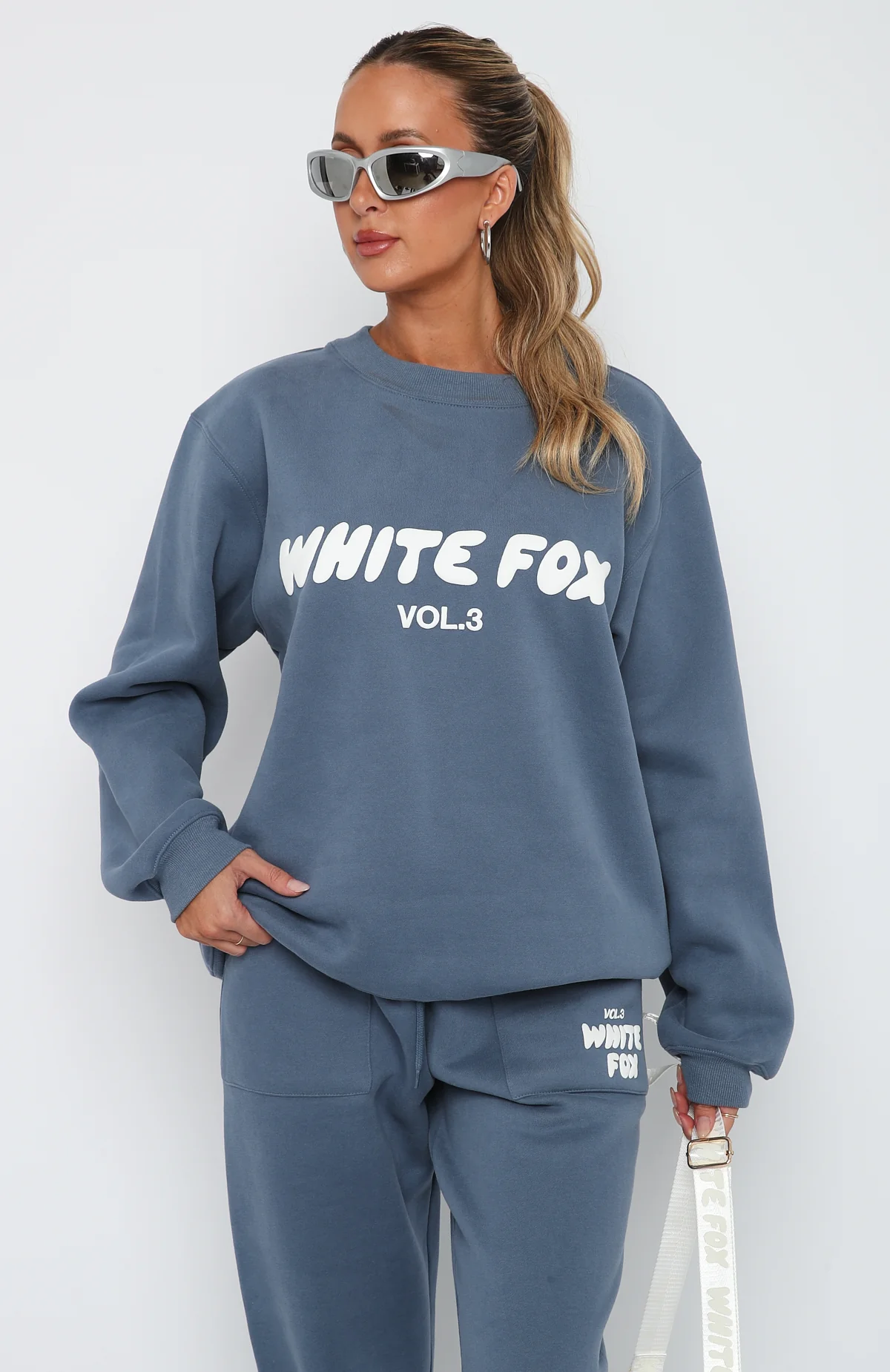 Offstage Sweater Ocean - White Fox Boutique