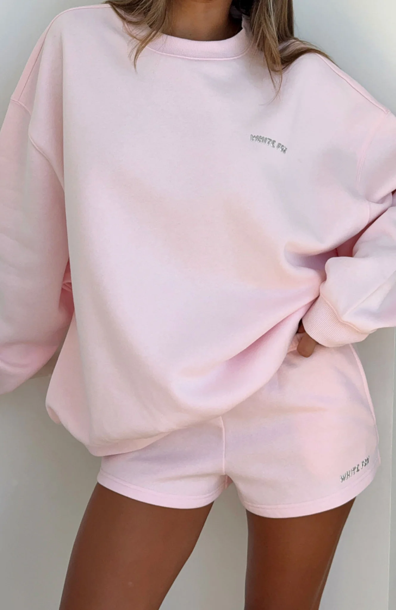 Test Drive Oversized Sweater Icy Pink - White Fox Boutique