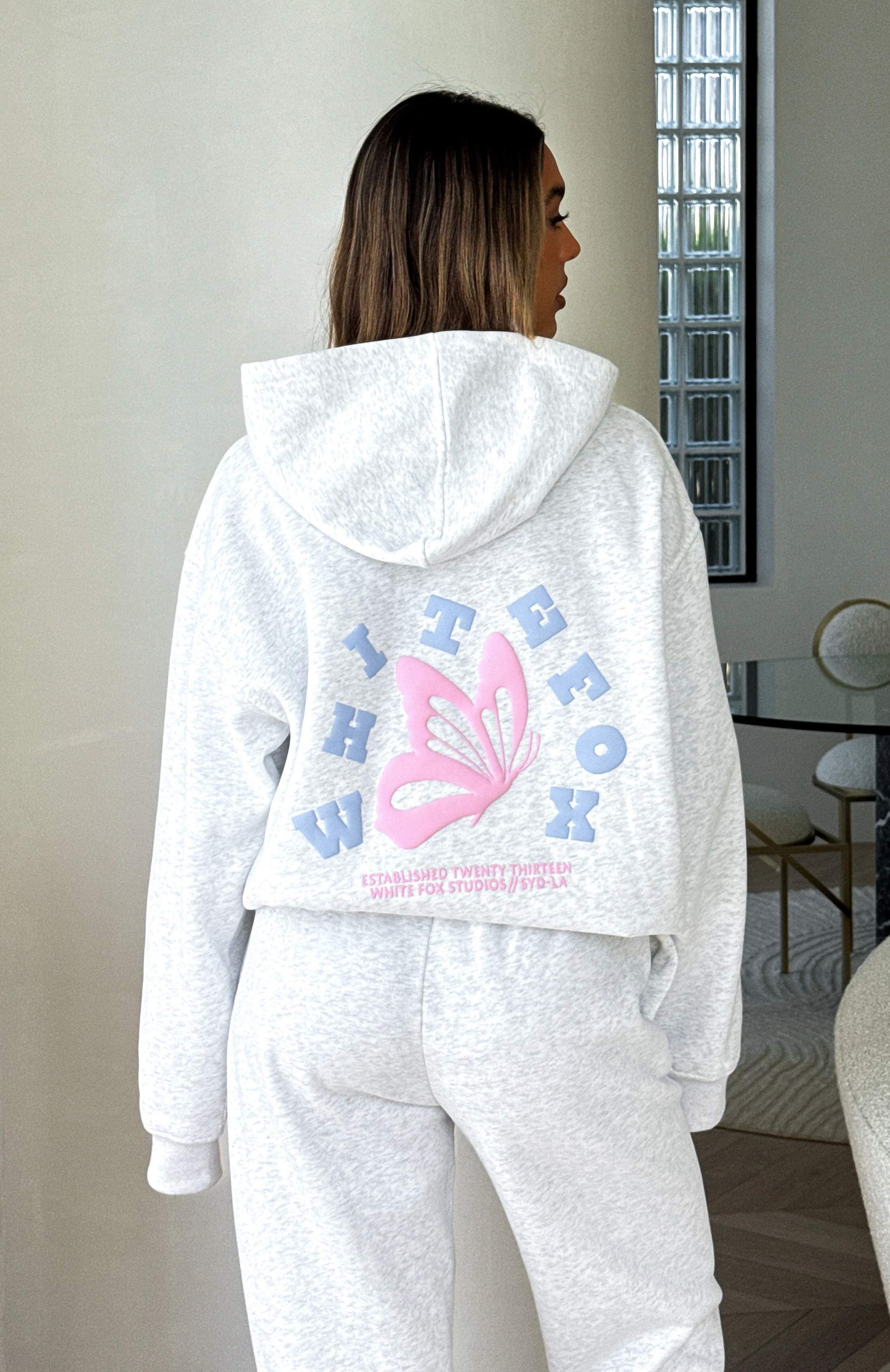 Give You The Best Oversized Hoodie Grey Marle - White Fox Boutique