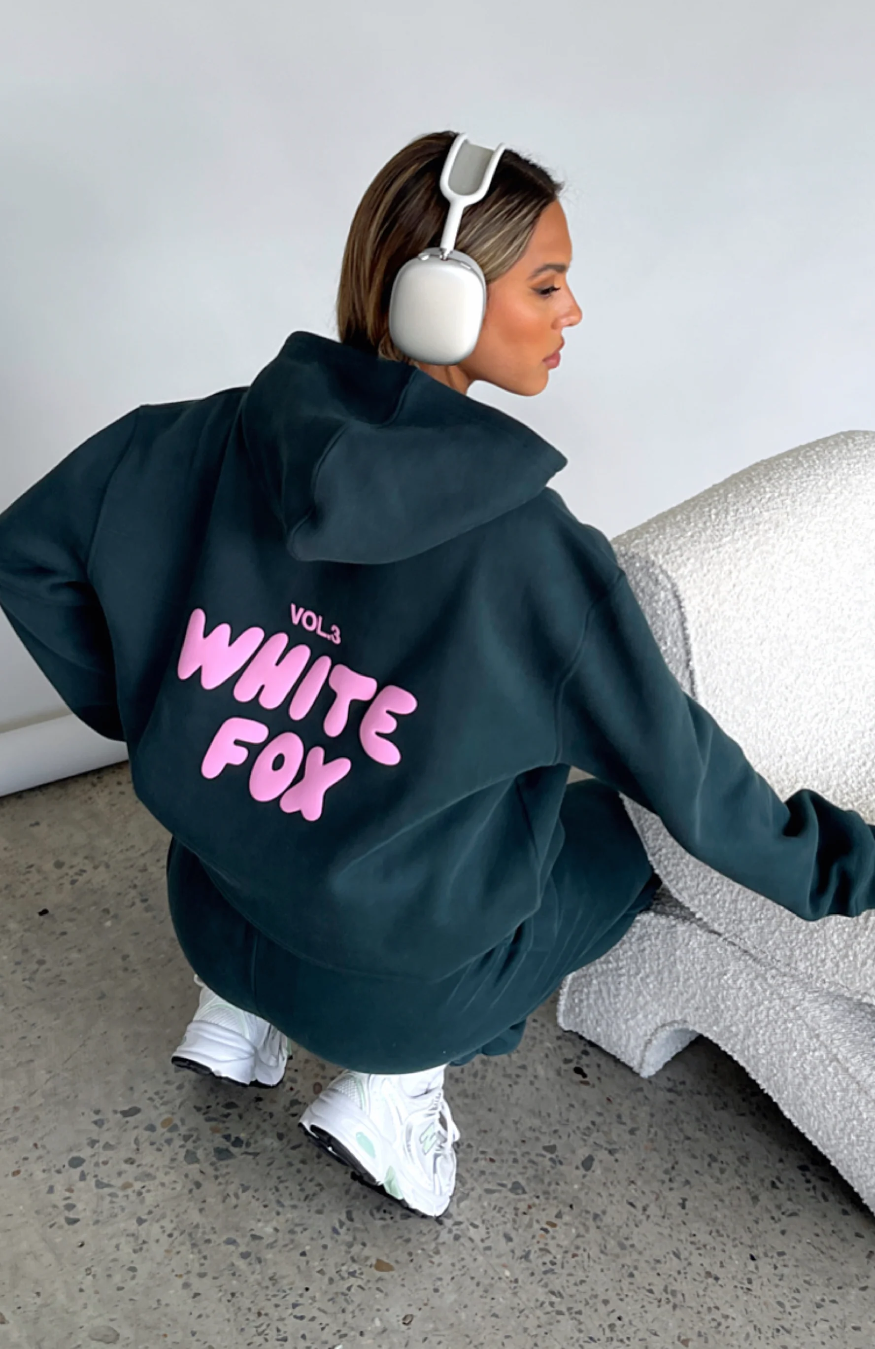 Offstage Hoodie Pine - White Fox Boutique