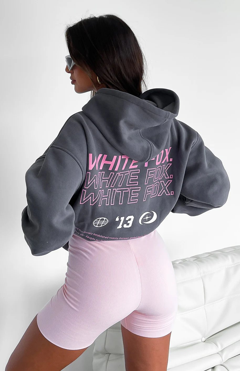 In Transit Oversized Hoodie Volcanic - White Fox Boutique