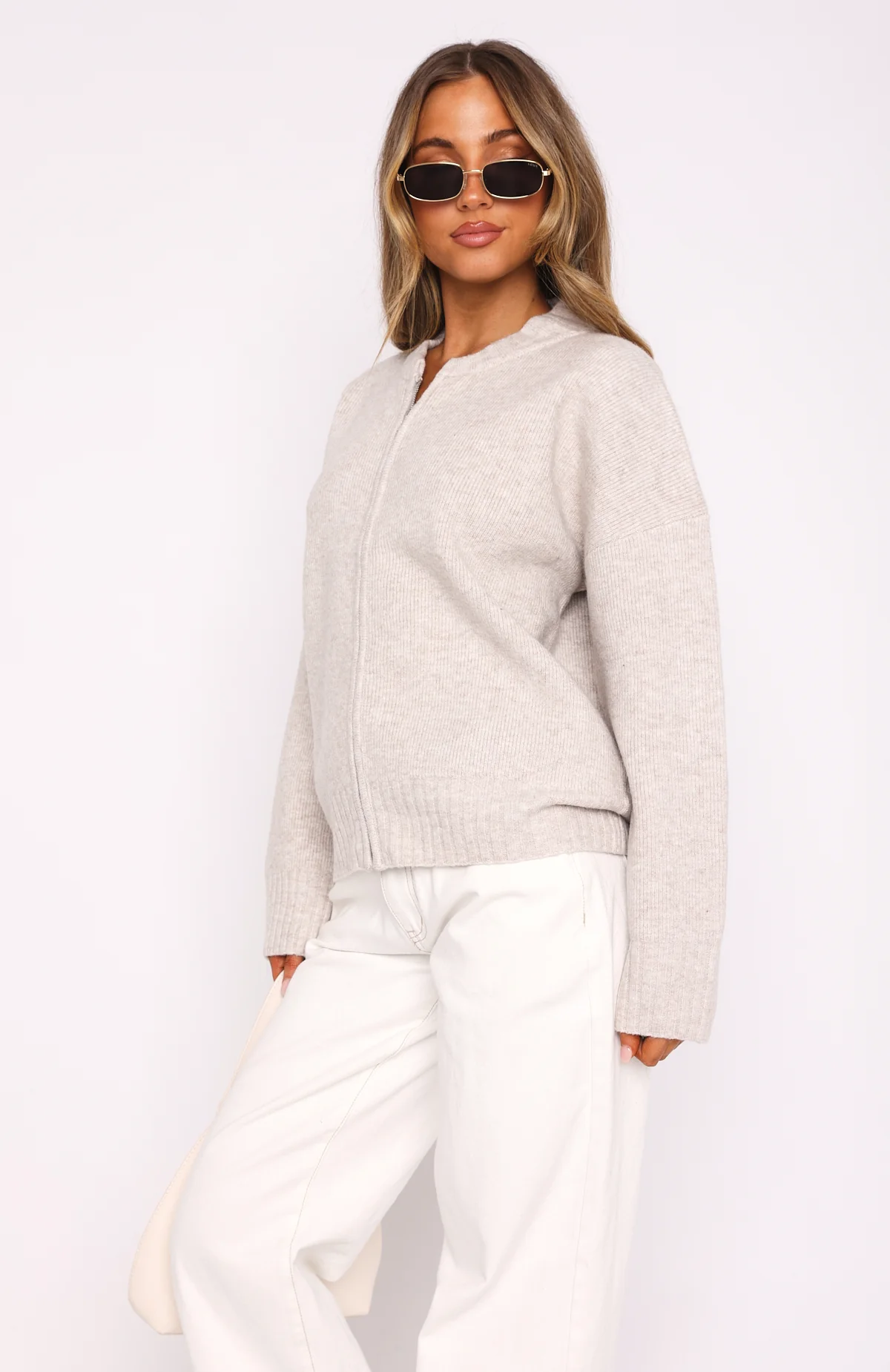 Unbreakable Bond Knit Jacket Cream - White Fox Boutique