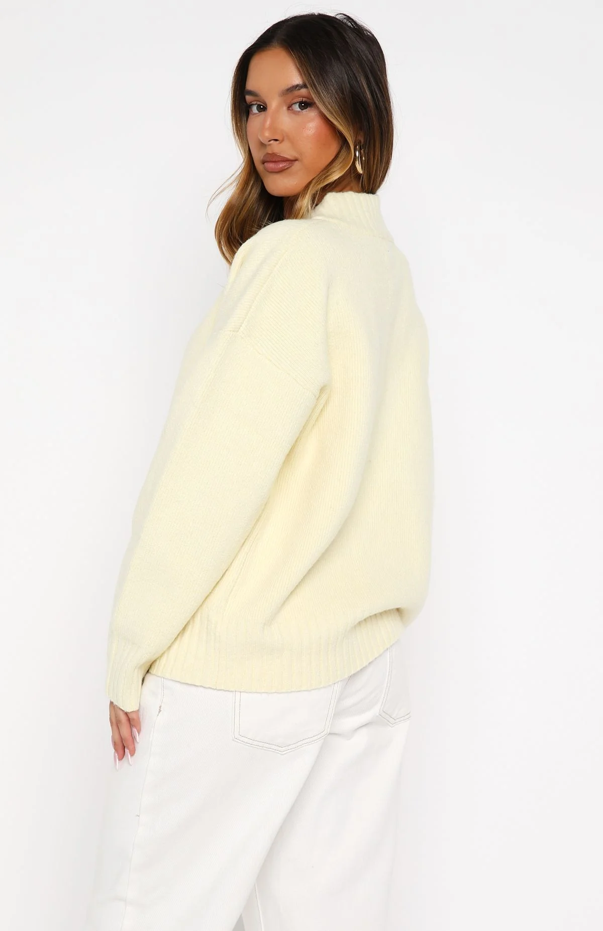 Unbreakable Bond Knit Jacket Lemon - White Fox Boutique