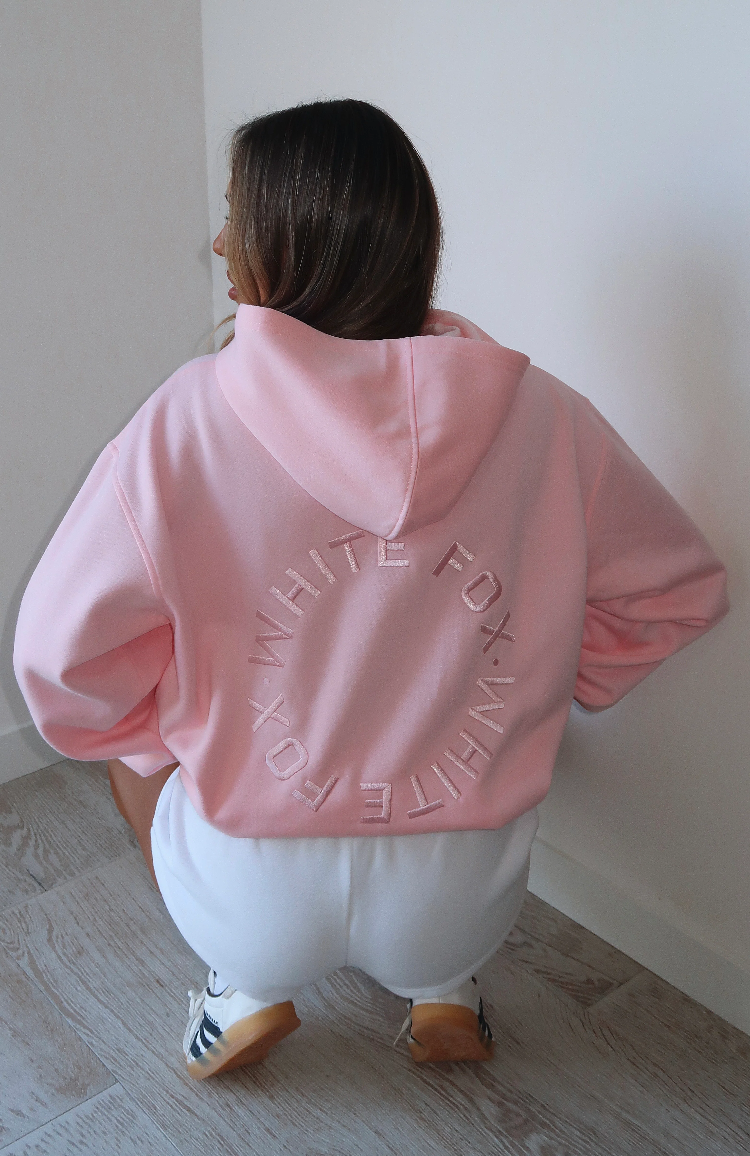 Stay Lifted Oversized Hoodie Posy - White Fox Boutique