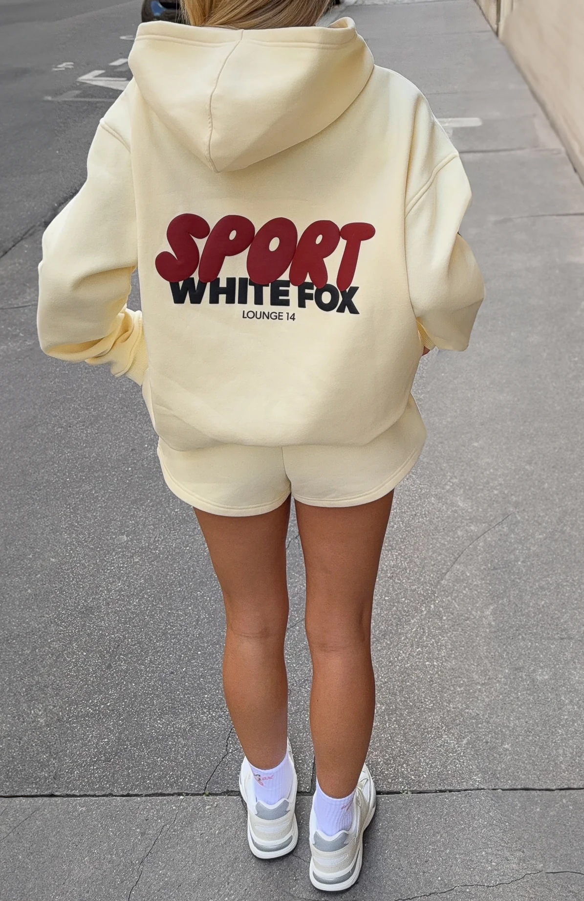 Club 14 Peyton Oversized Hoodie Lemon - White Fox Boutique