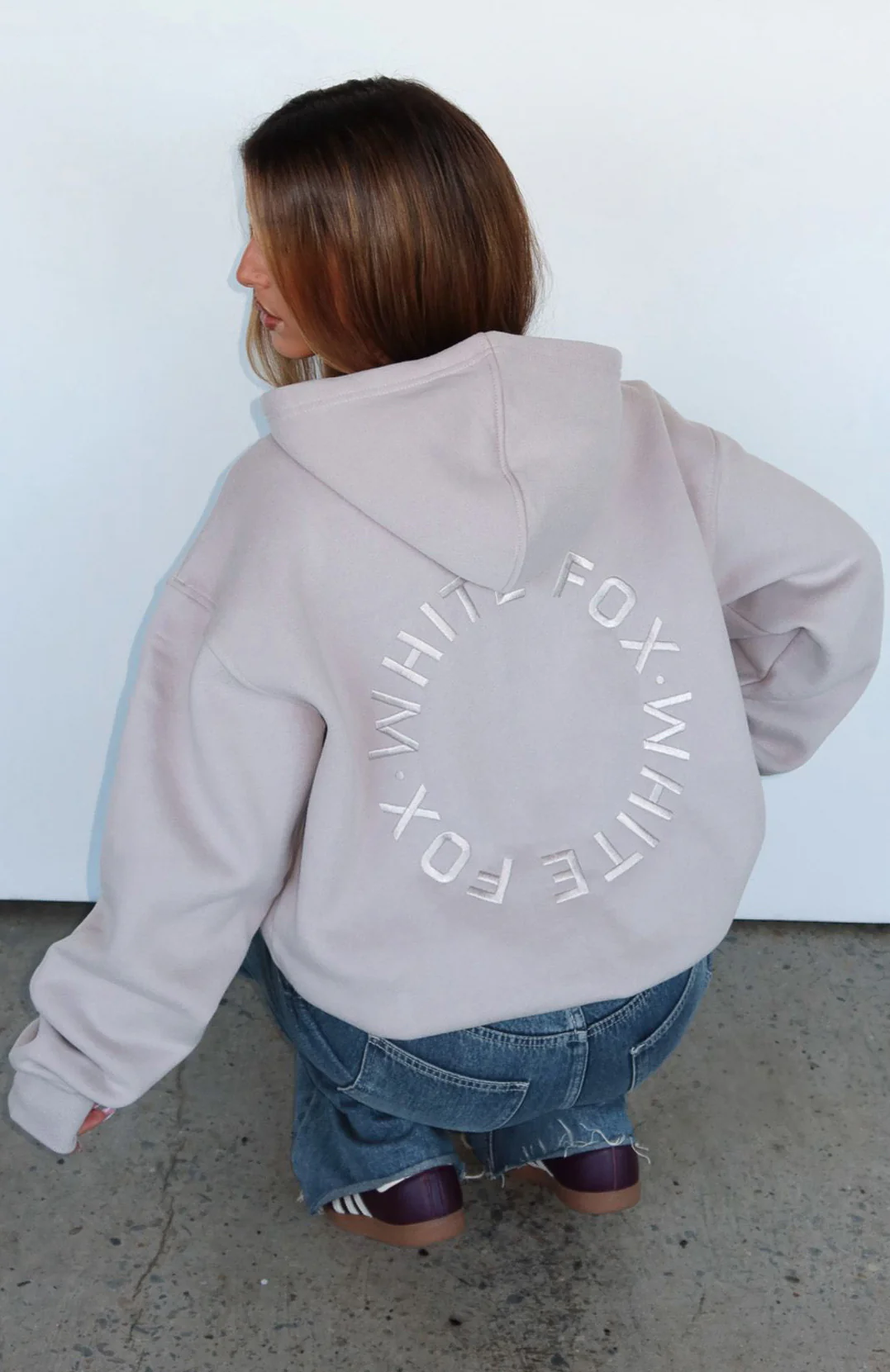 Stay Lifted Oversized Hoodie Moon - White Fox Boutique