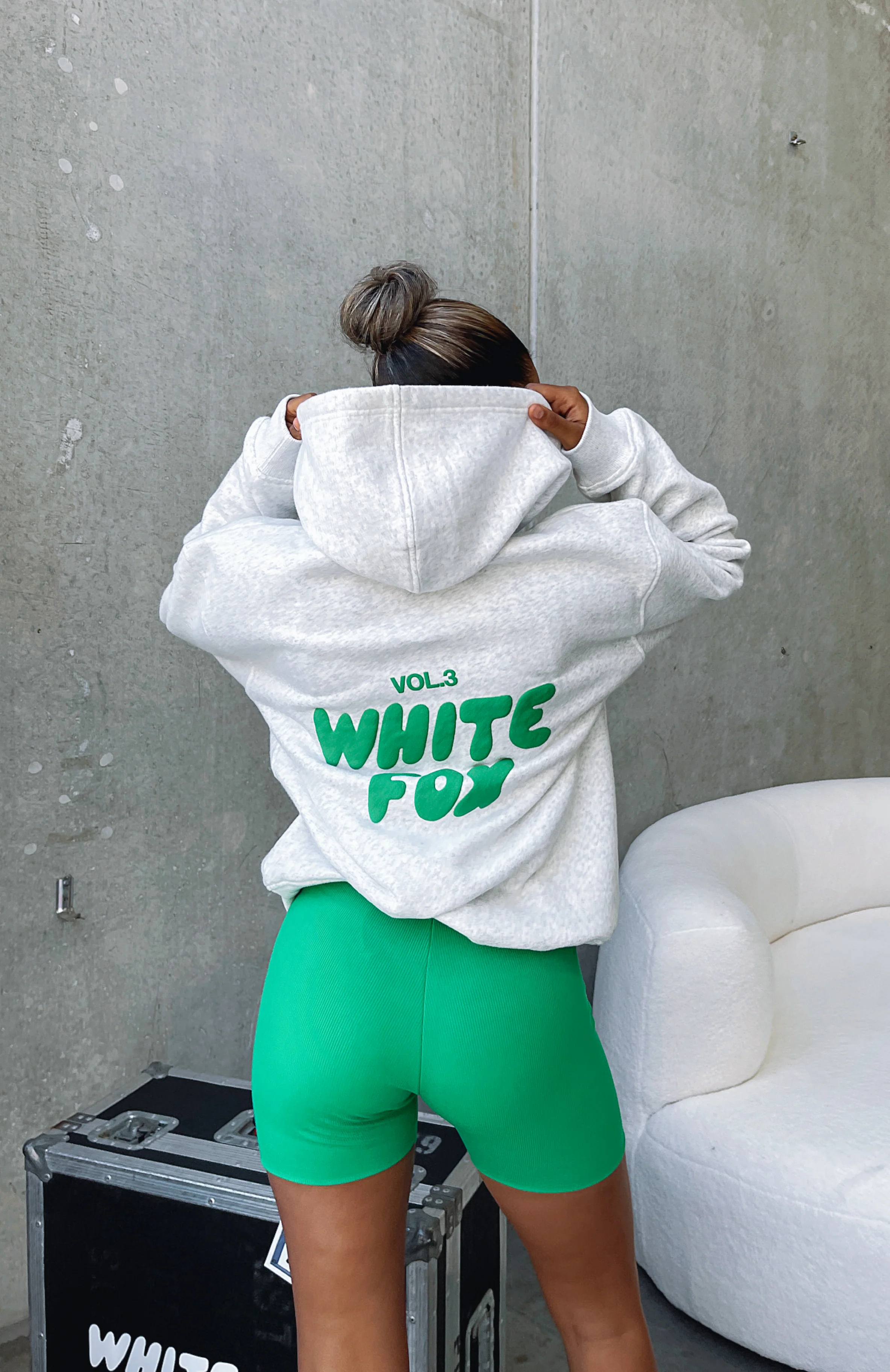 Offstage Hoodie Glacier Grey - White Fox Boutique