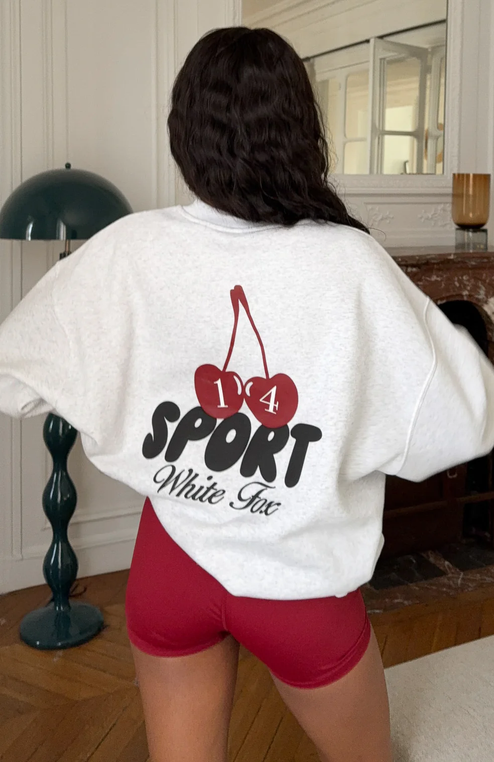 Club 14 Peyton Oversized Sweater Grey Marle - White Fox Boutique