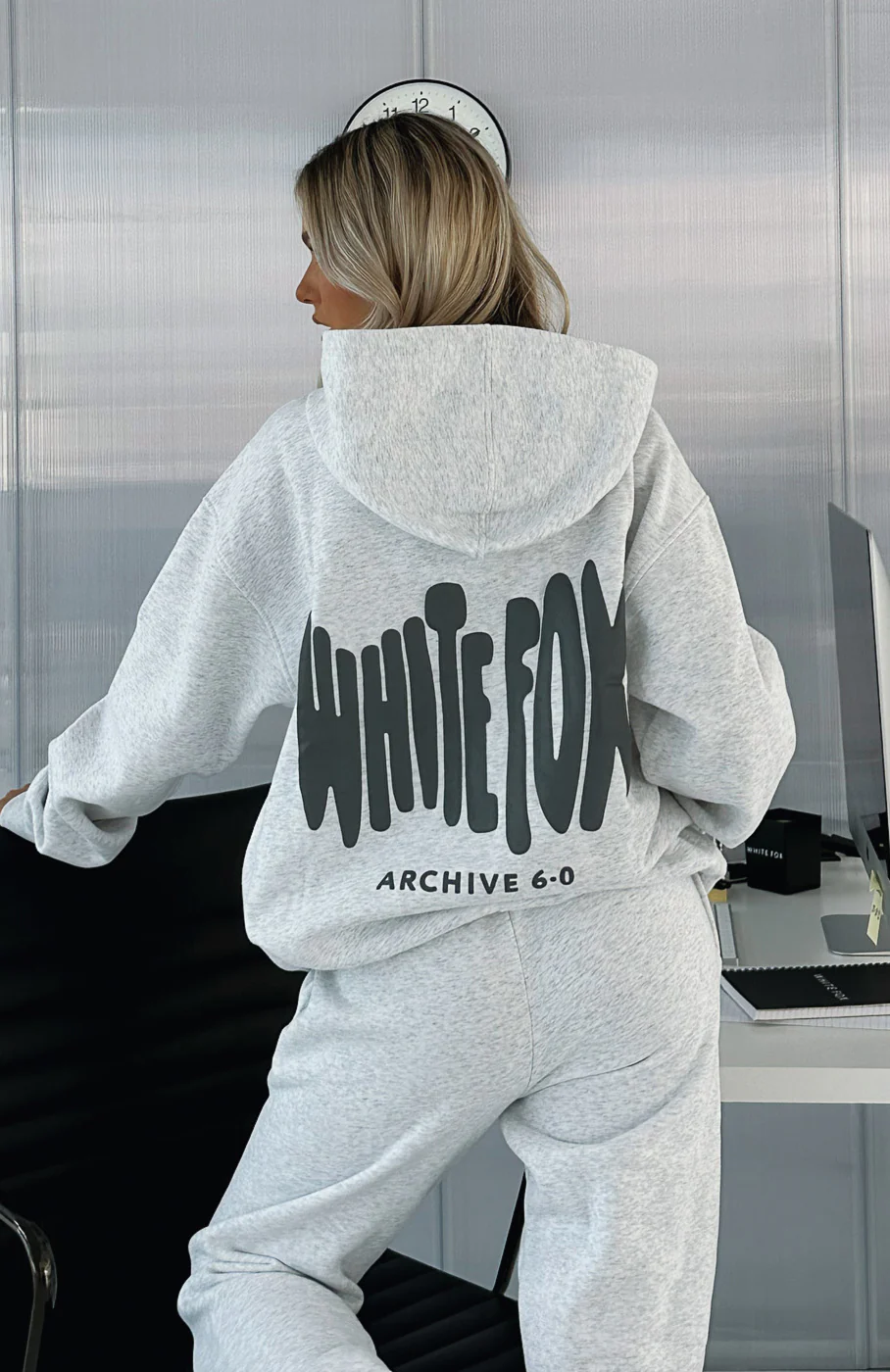 Archive 6.0 Oversized Hoodie Haze - White Fox Boutique
