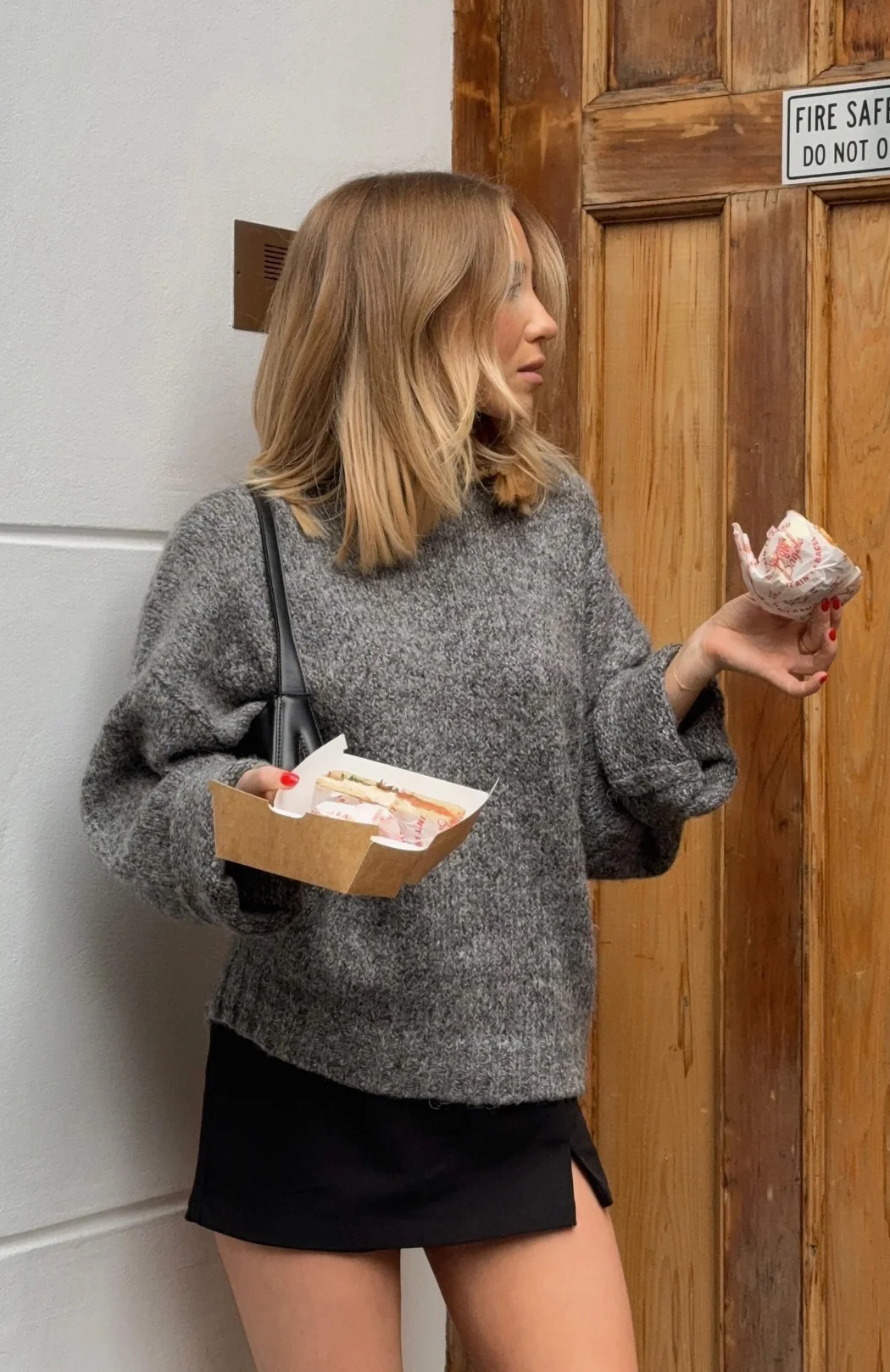 Ice Queen Knit Sweater Smokey Grey - White Fox Boutique