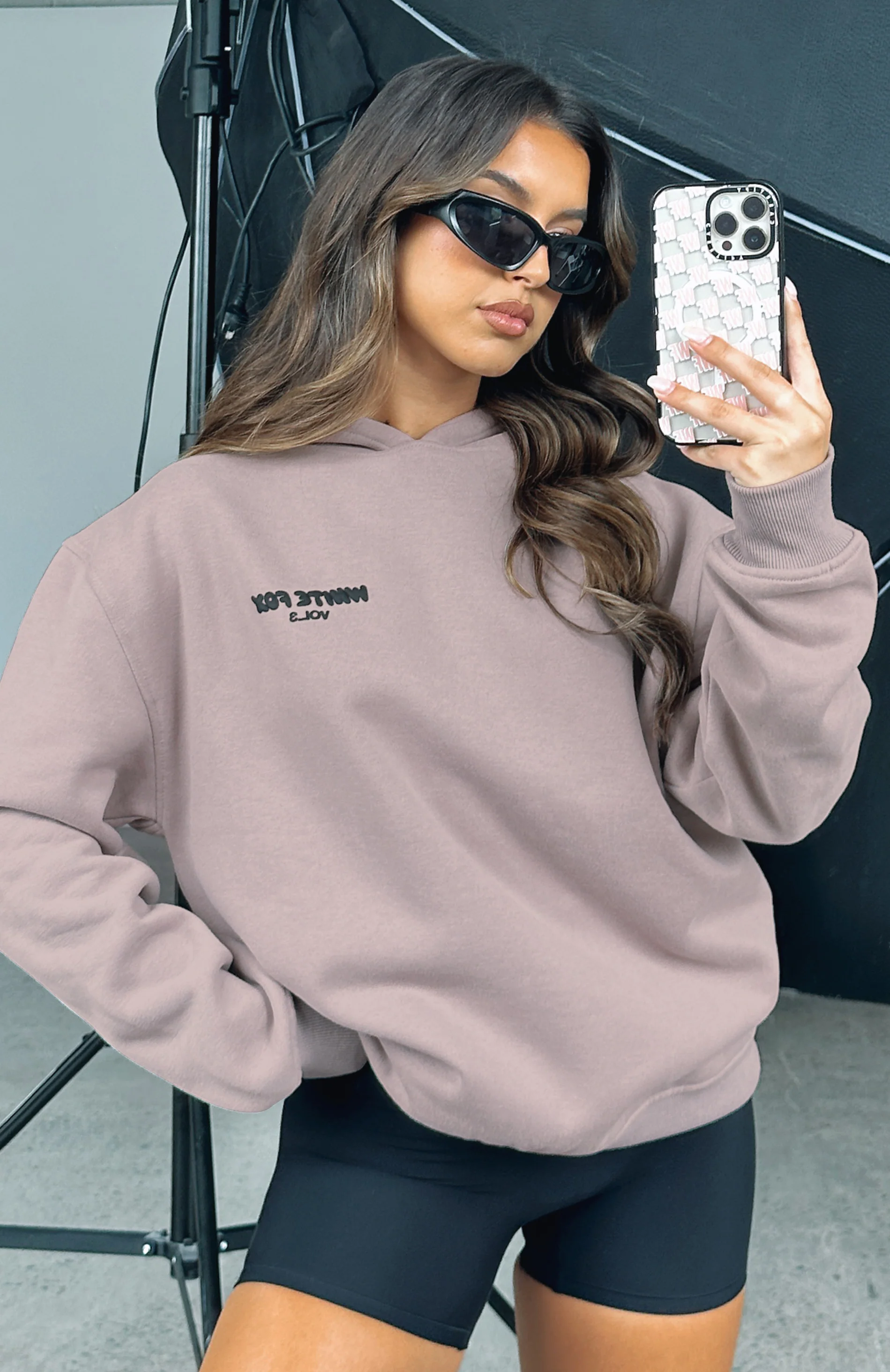 Offstage Hoodie Cinnamon - White Fox Boutique