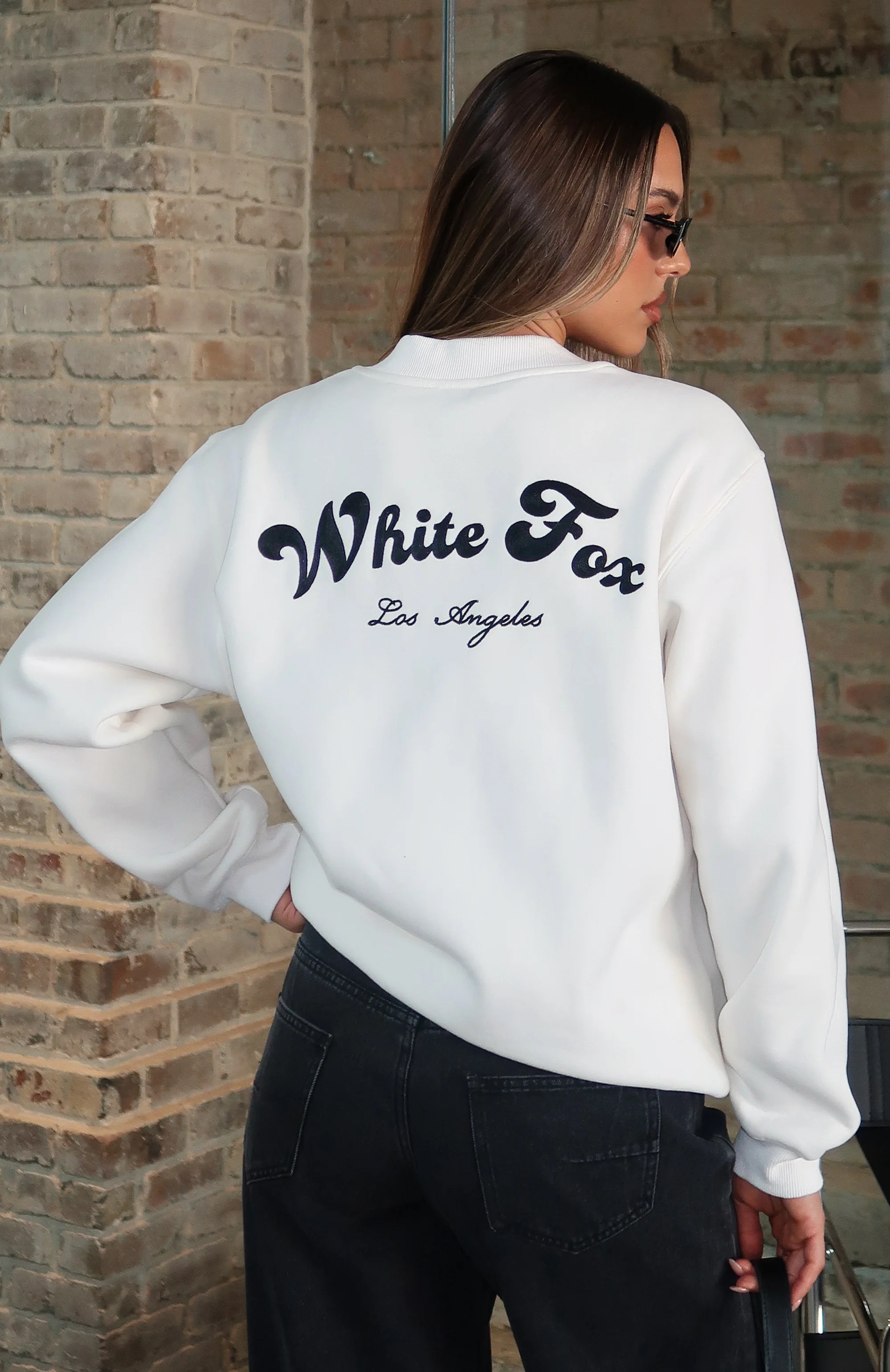 Through Thick And Thin Oversized Sweater Cream - White Fox Boutique