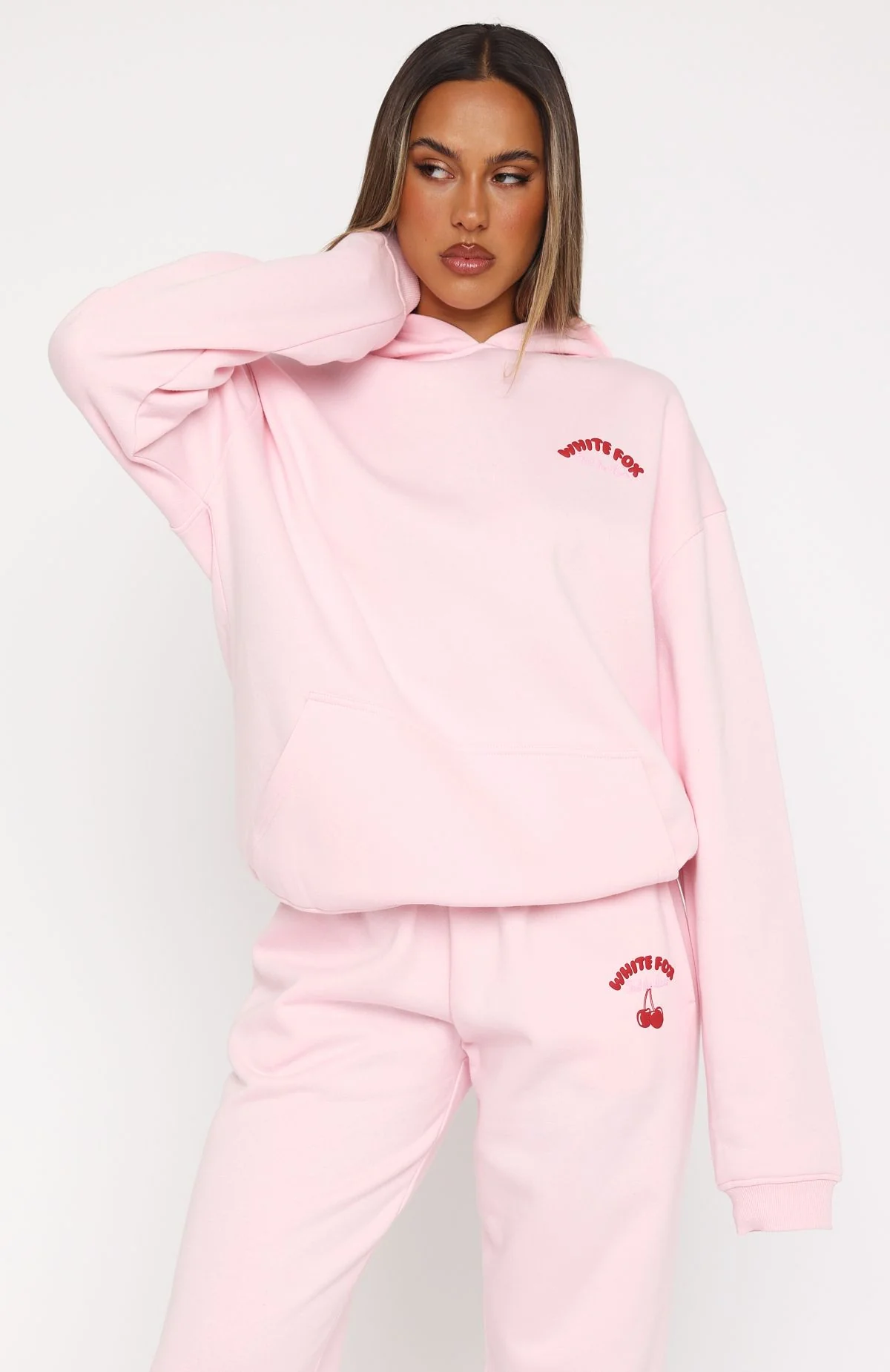 Love Me Tender Oversized Hoodie Pink - White Fox Boutique
